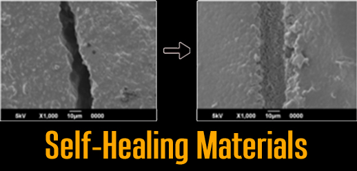 Reads: self-healing materials