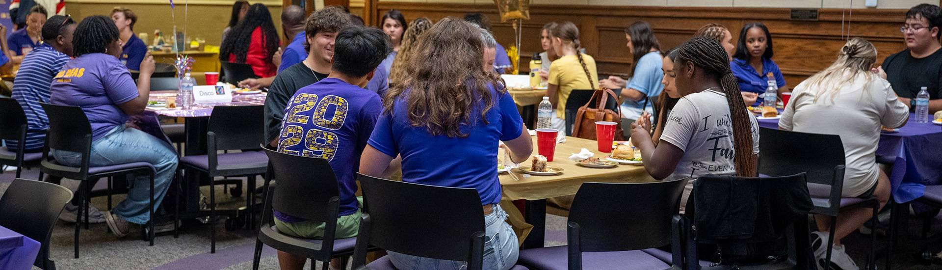 James Carville lecturing