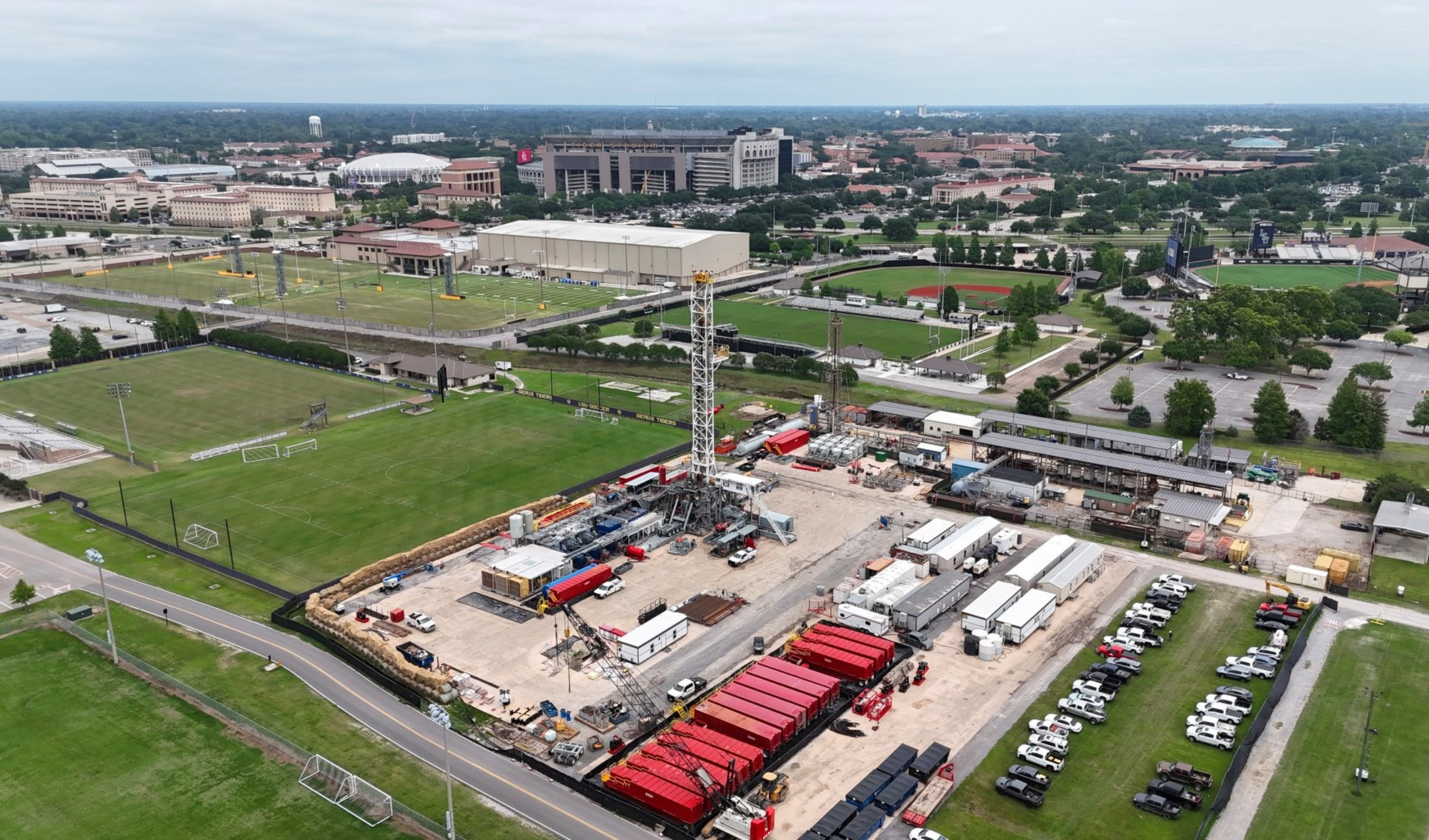 Third research well drilling