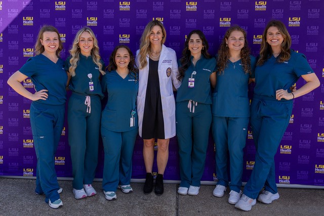 LSU Health New Orleans School of Dentistry students