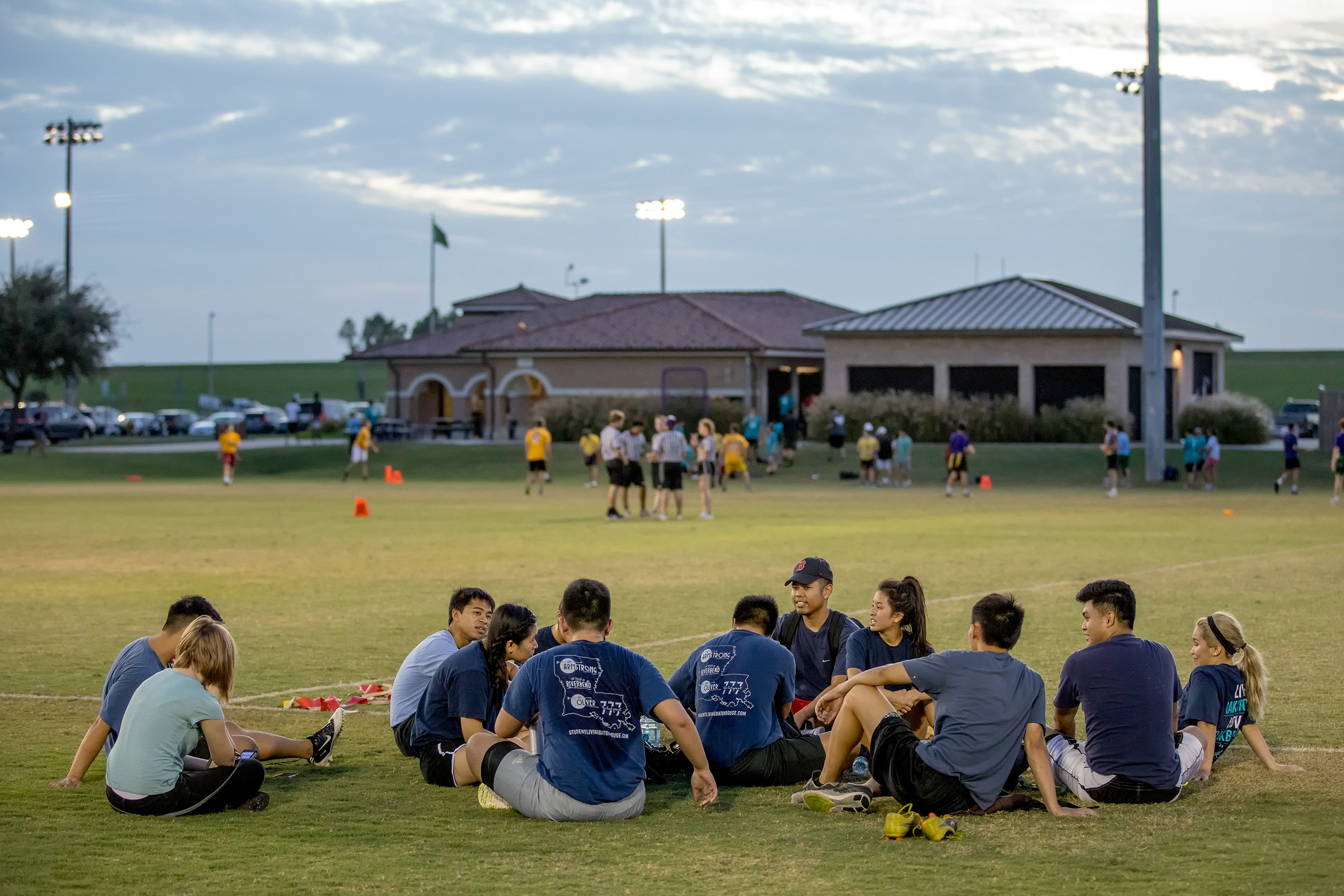 players at the UREC Field Complex