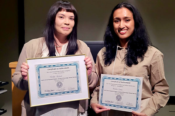students receive certificates